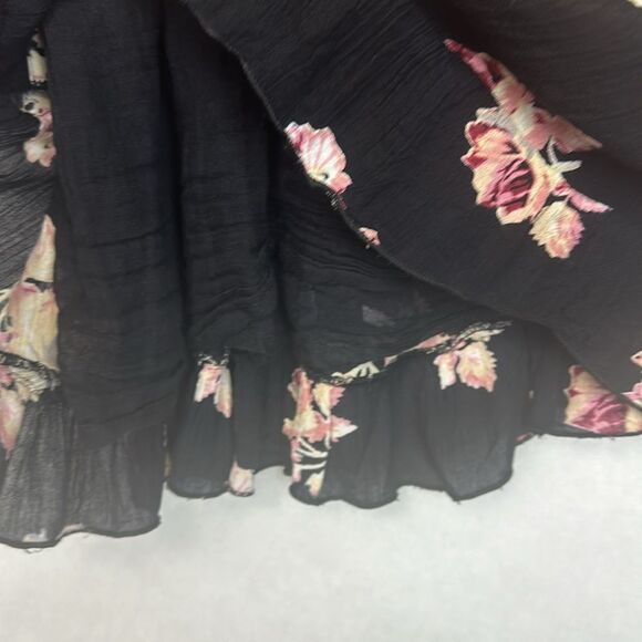 Floral mini dress size small spaghetti strap - Picture 4 of 10